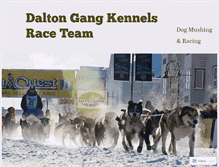 Tablet Screenshot of daltongangkennels.com